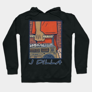 J Dilla / Retro Fan Art Design Hoodie